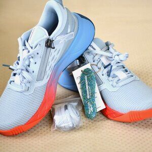 NEW Size: 3.5 Big Kid or 5 Women's REEBOK NANOFLEX PARAFIT TR [UNISEX] BLUE/RED